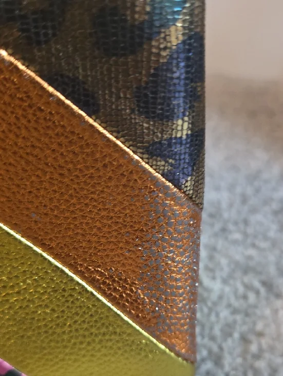 Kurt Geiger Colorful Patchwork Chain Crossbody - Picture 3 of 5